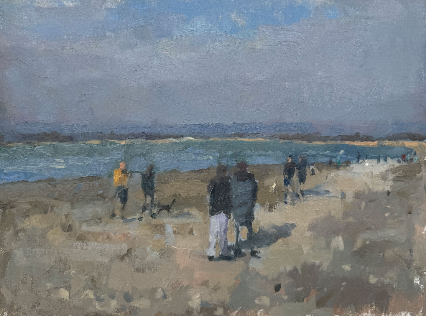 Beach strollers, West Wittering