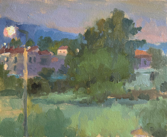 Before sunrise from the balcony