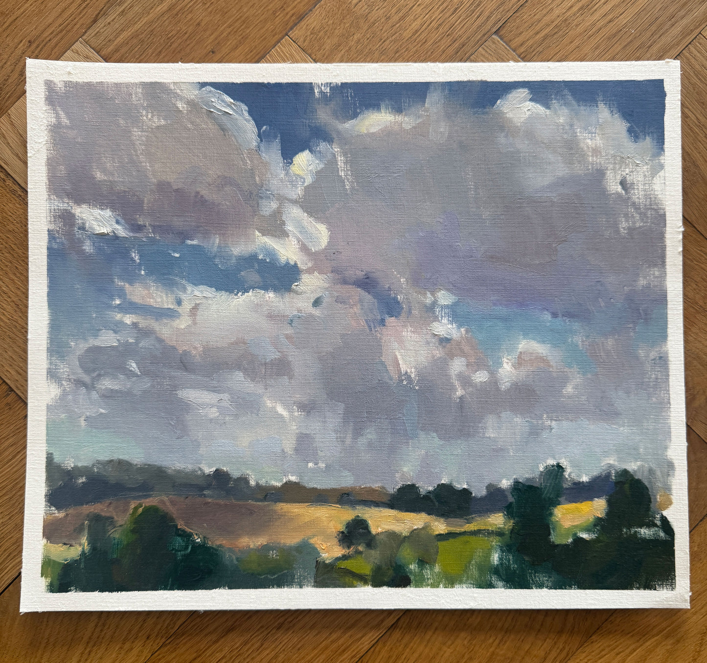 Cloud study, South Downs