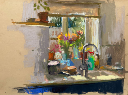 Flowers in the window