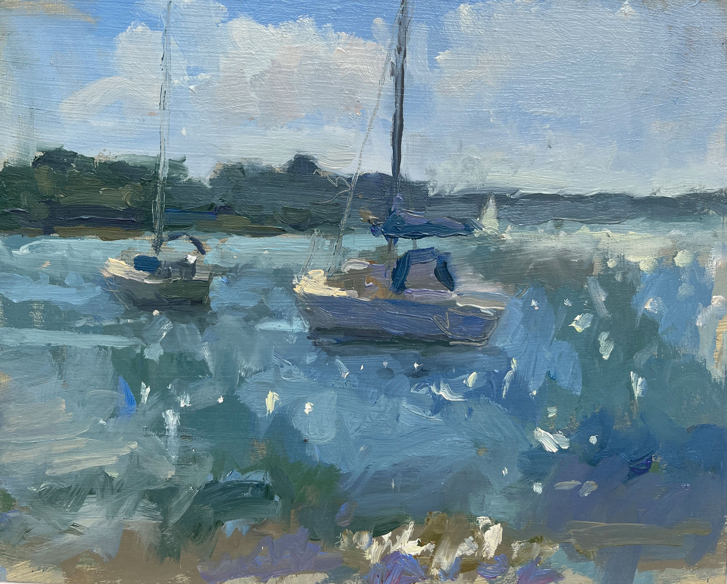 Hot and humid, Dell Quay