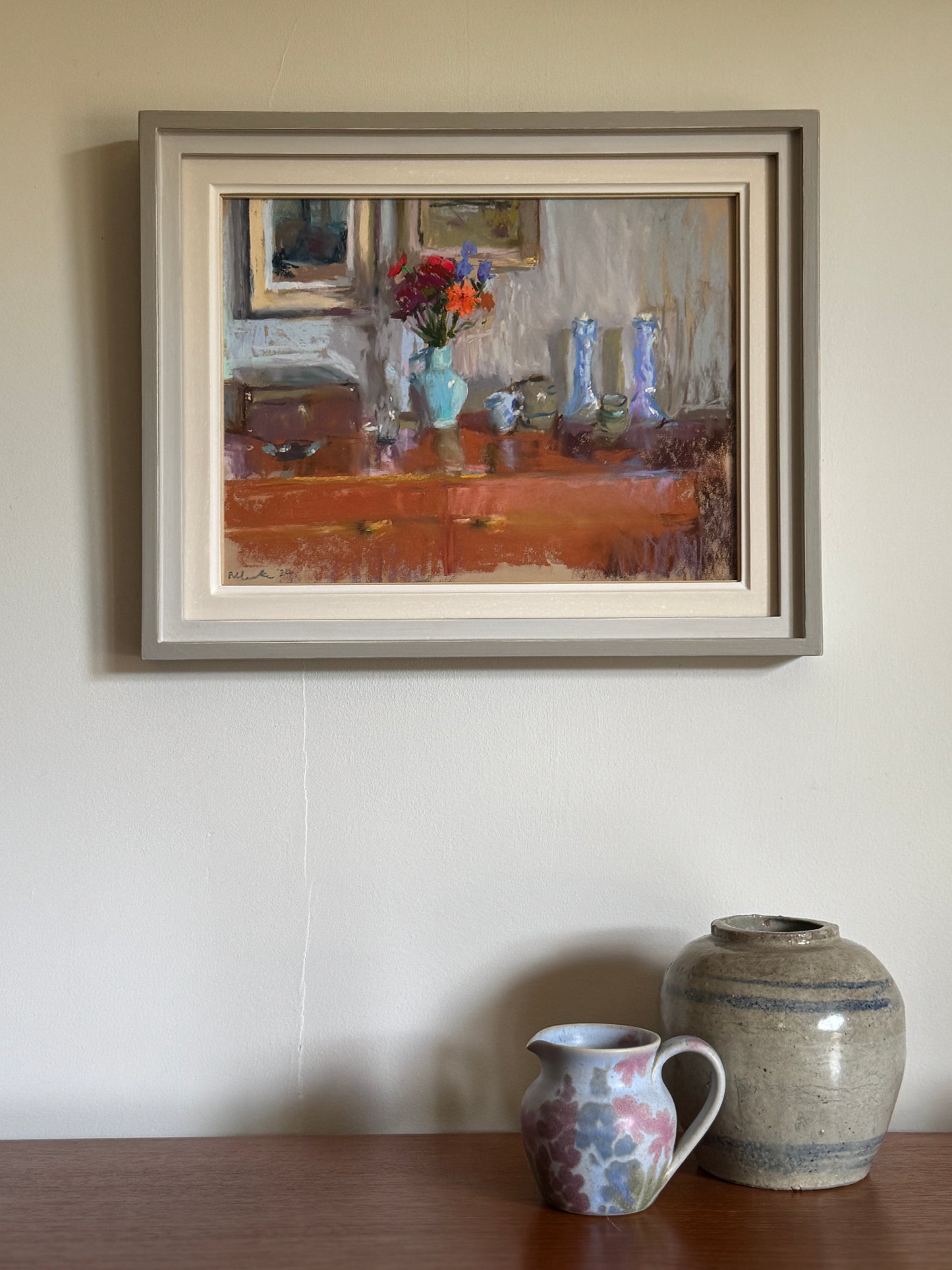 Sideboard in low light