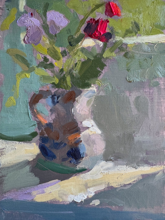 Last of the sweetpeas