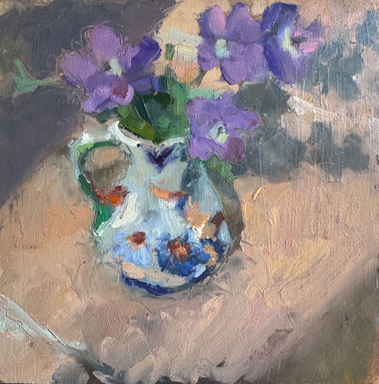 Rozannes in little jug