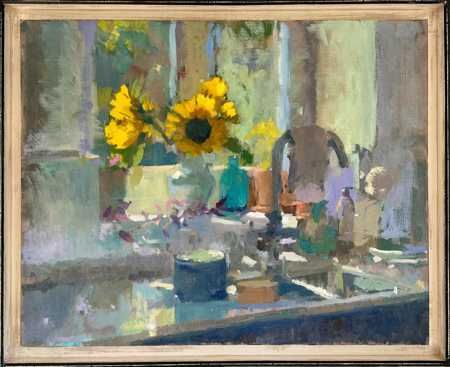 Kitchen sunflowers