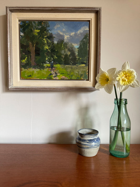 Man and his dog, Bramshott