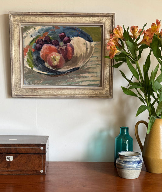 Peaches and cherries