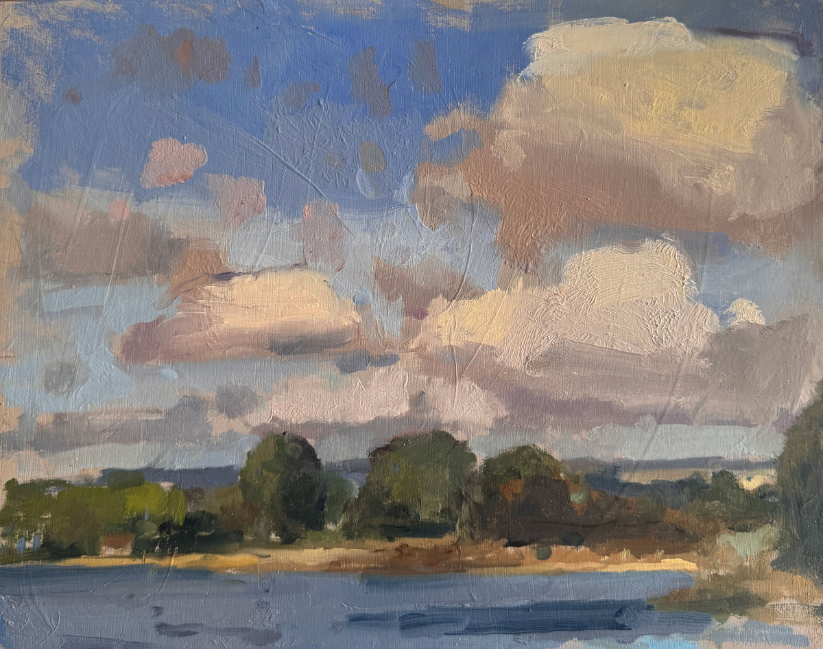 Autumnal cumulus, Dell Quay