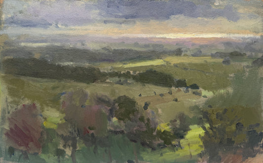 Day sixteen: Breaking light from Trundle Hill