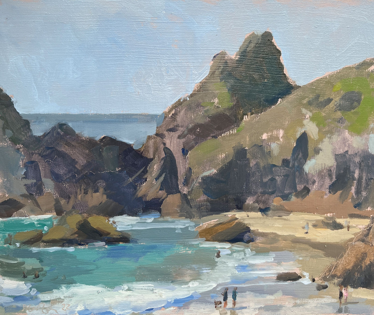Low tide, Kynance
