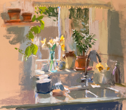 Narcissi in the window