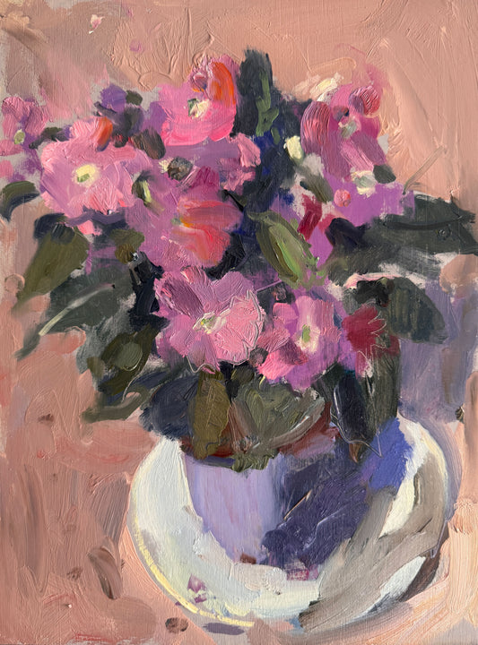Potted impatiens