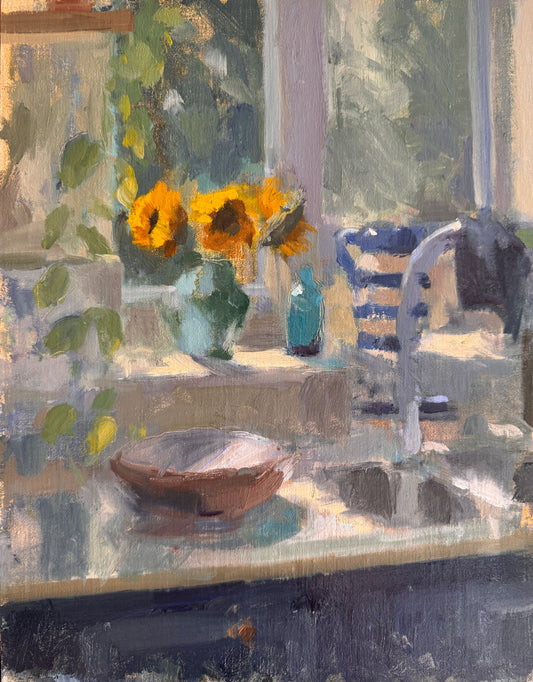 Stripes and sunflowers II