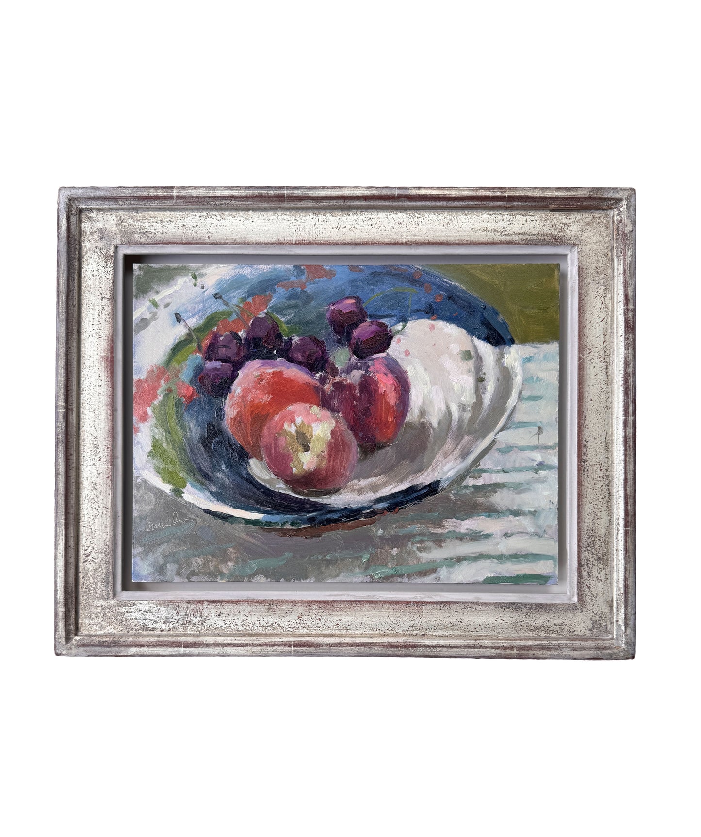 Peaches and cherries